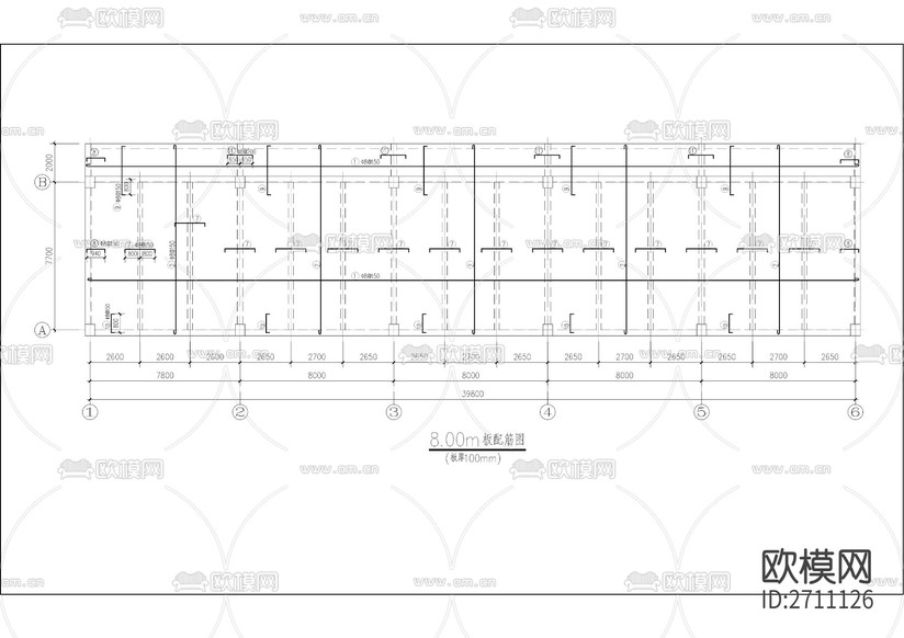 托電技改備品備件庫房CAD施工圖下載(渲染圖8)
