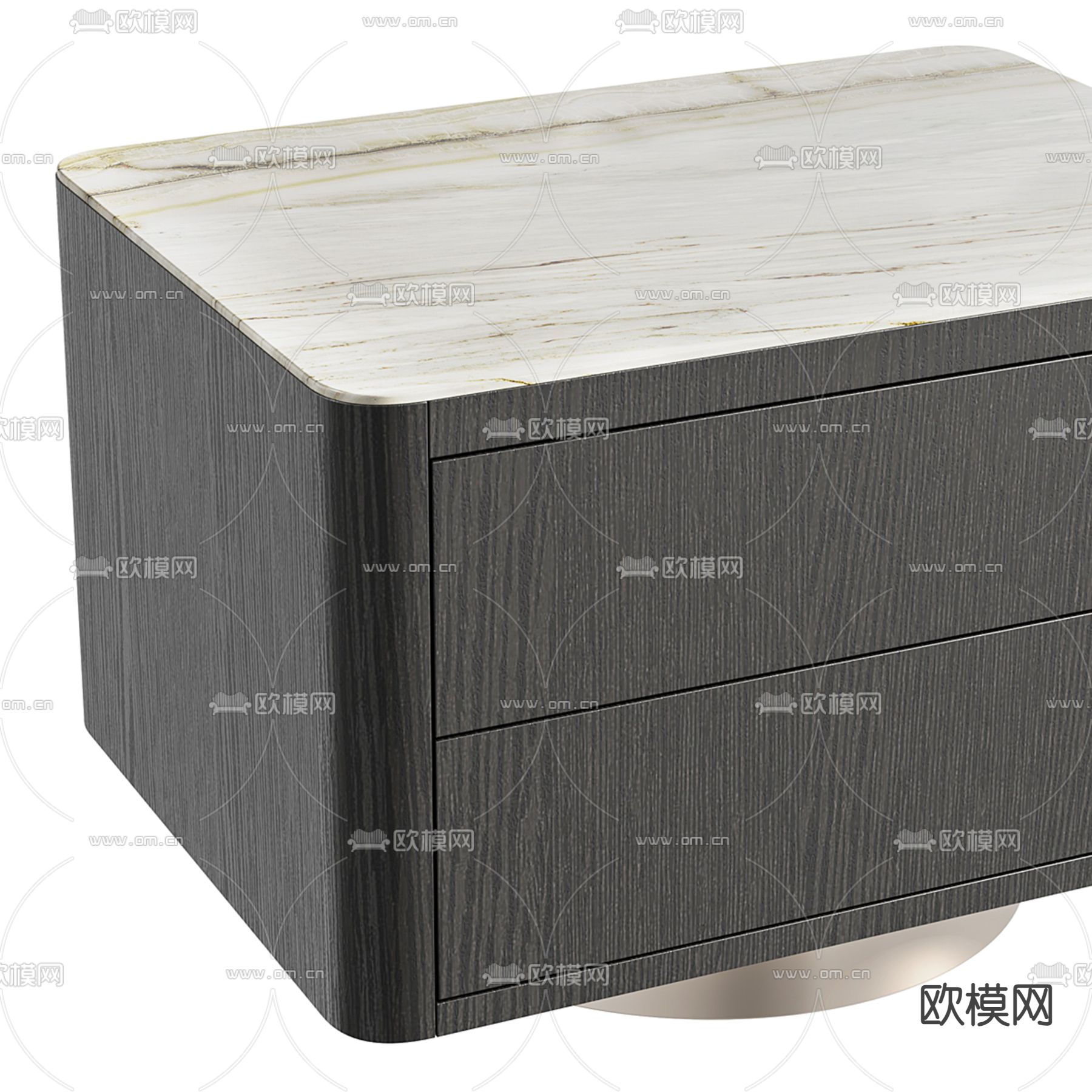 Minotti 床头柜3d模型下载（渲染图2）