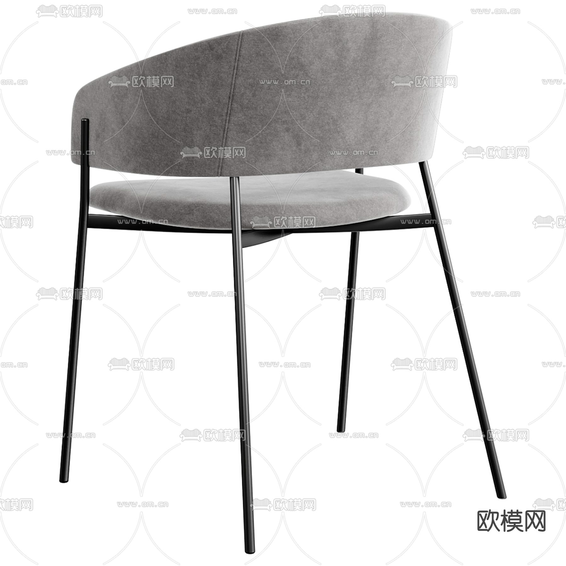 Cassina 单椅3d模型下载（渲染图3）
