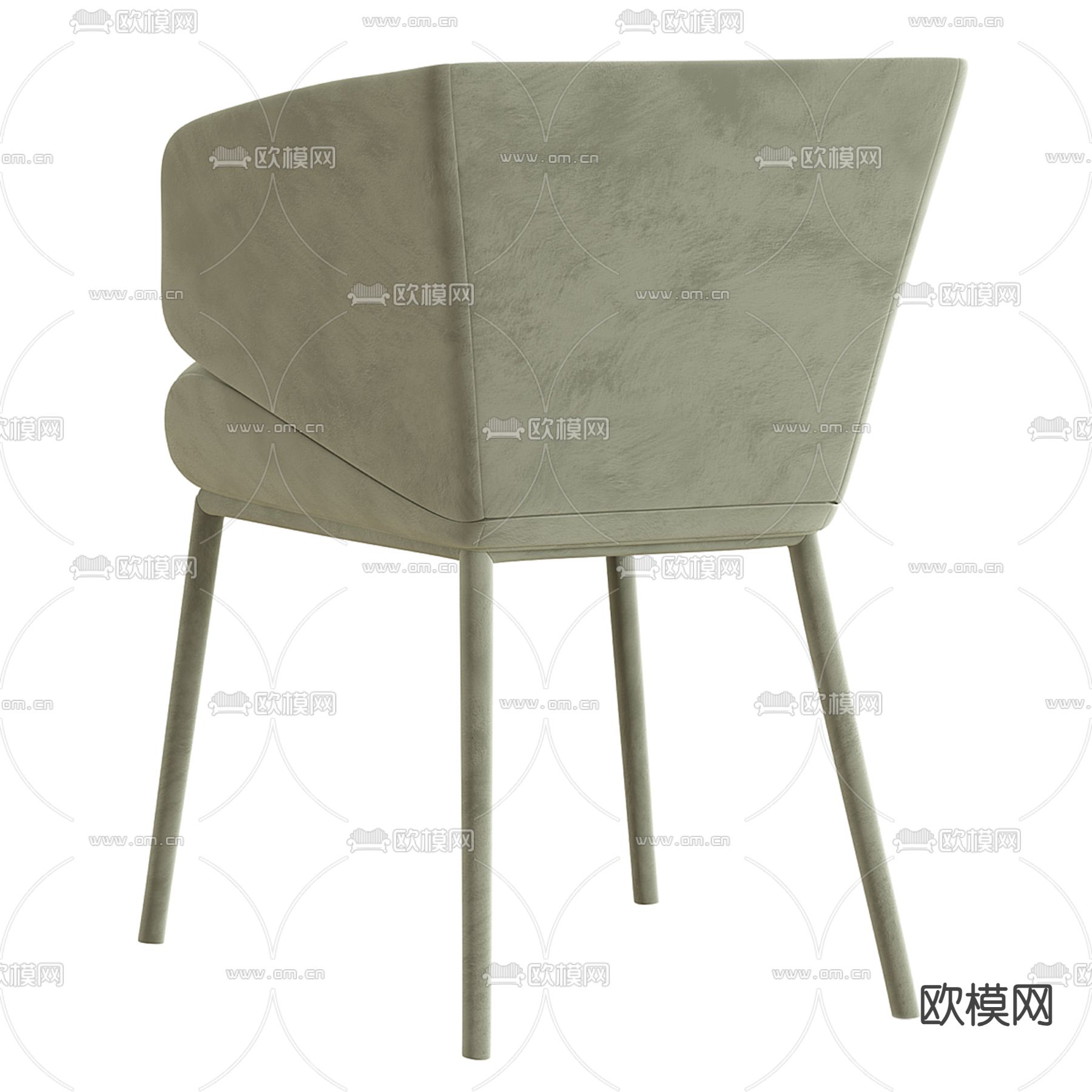 Natuzzi 椅子3d模型下载（渲染图3）