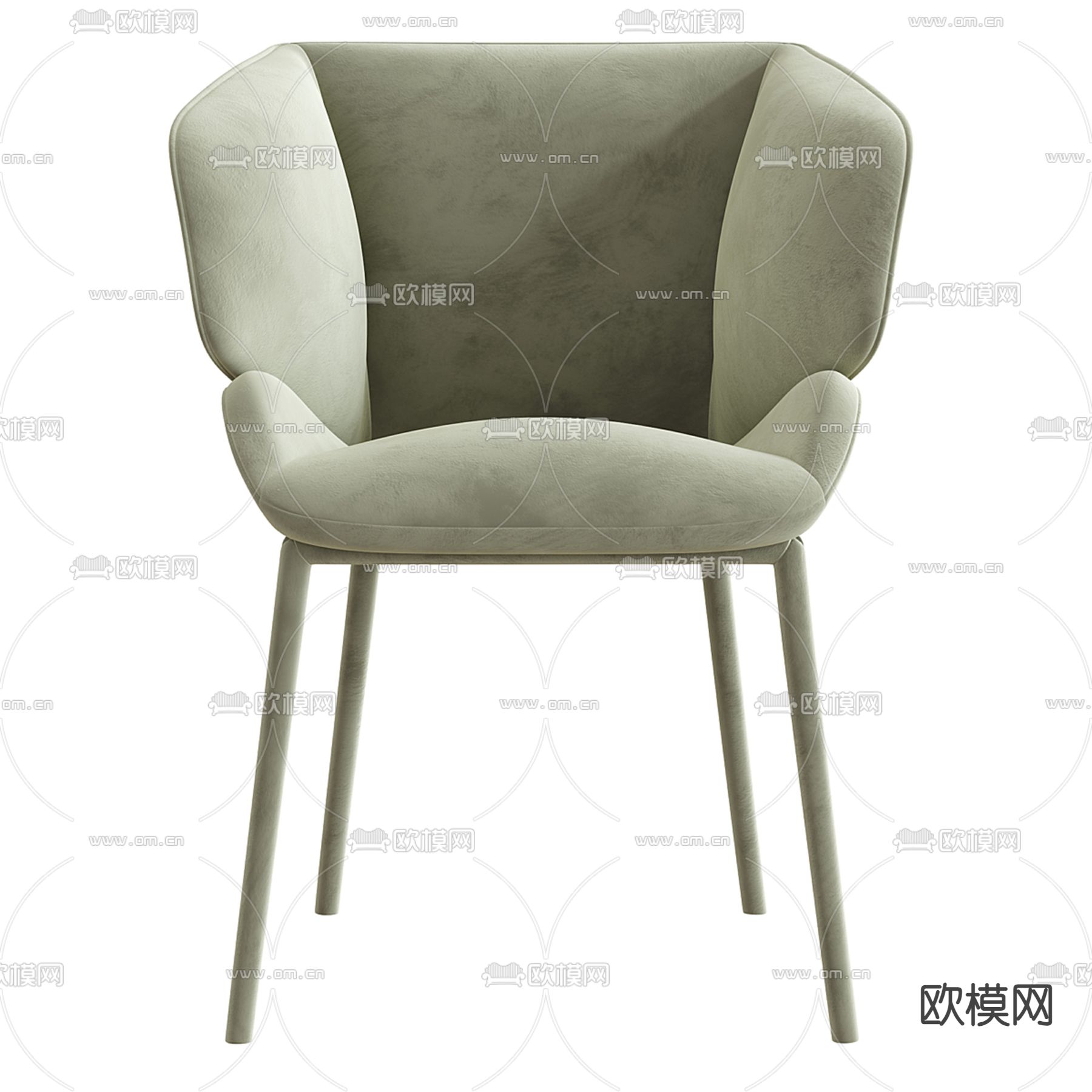Natuzzi 椅子3d模型下载（渲染图2）