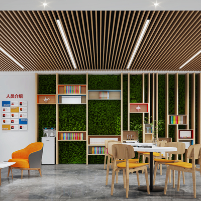  志愿者服务站 服务中心su模型 