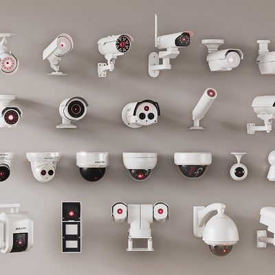  摄像头 监控su模型 