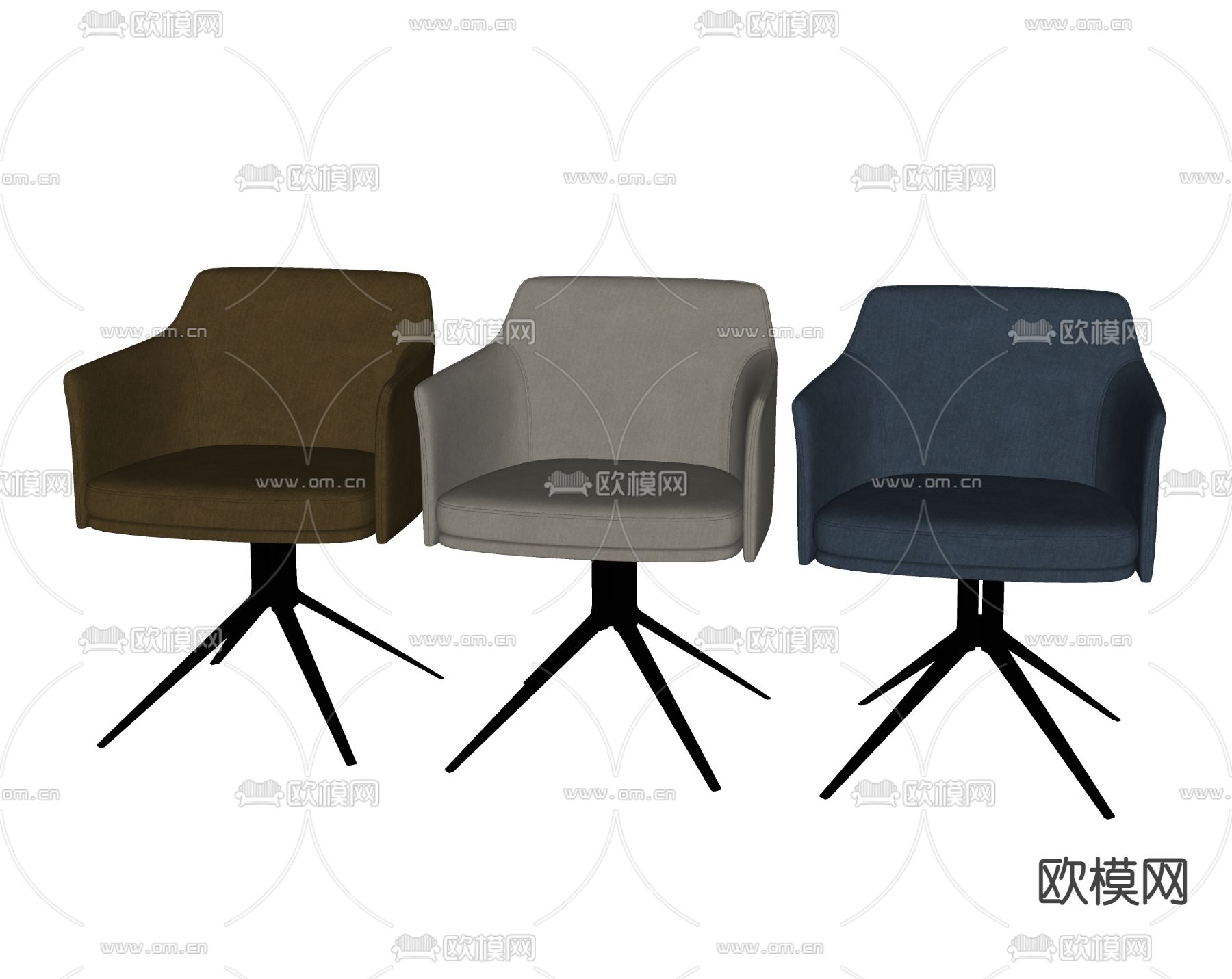 办公椅su模型下载（渲染图4）