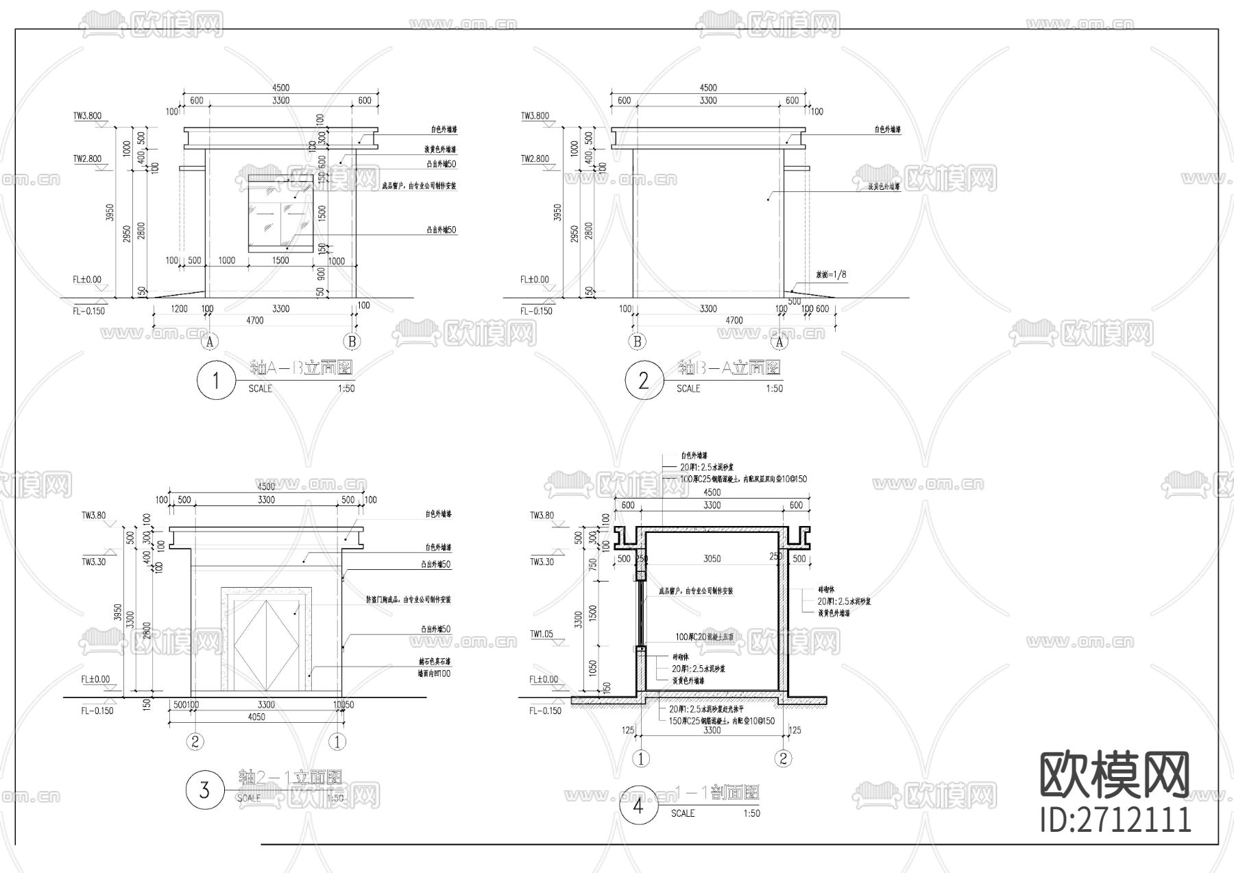 岗亭节点大样下载（渲染图2）