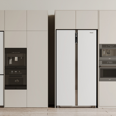  冰箱 烤箱 微波炉su模型 