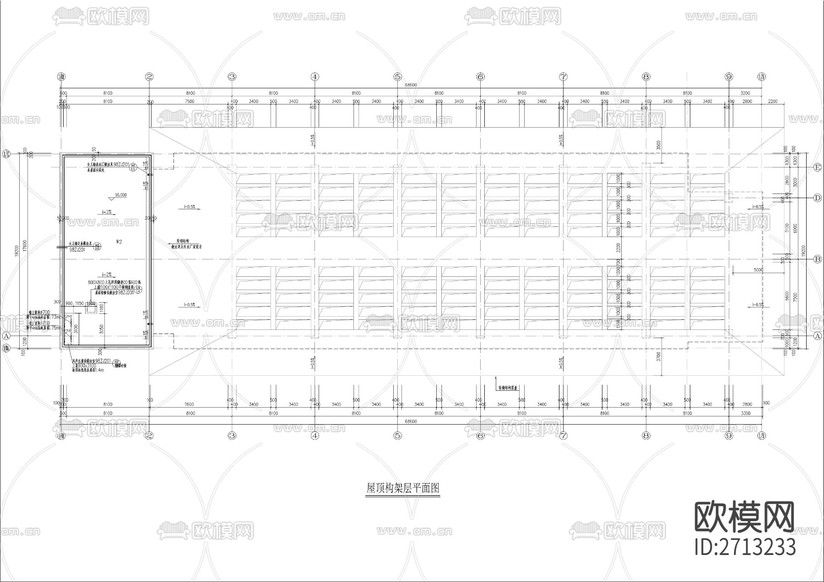 整套研發(fā)辦公樓建筑cad施工圖下載(渲染圖4)