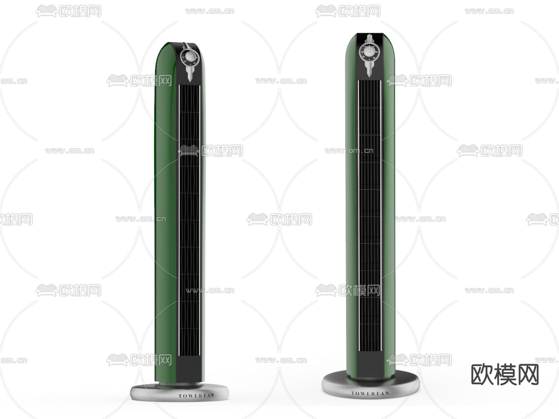 塔式风扇 塔扇3d模型下载