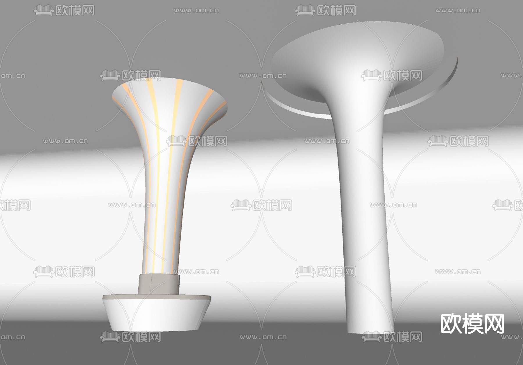 装饰柱  造型柱su模型下载（渲染图2）