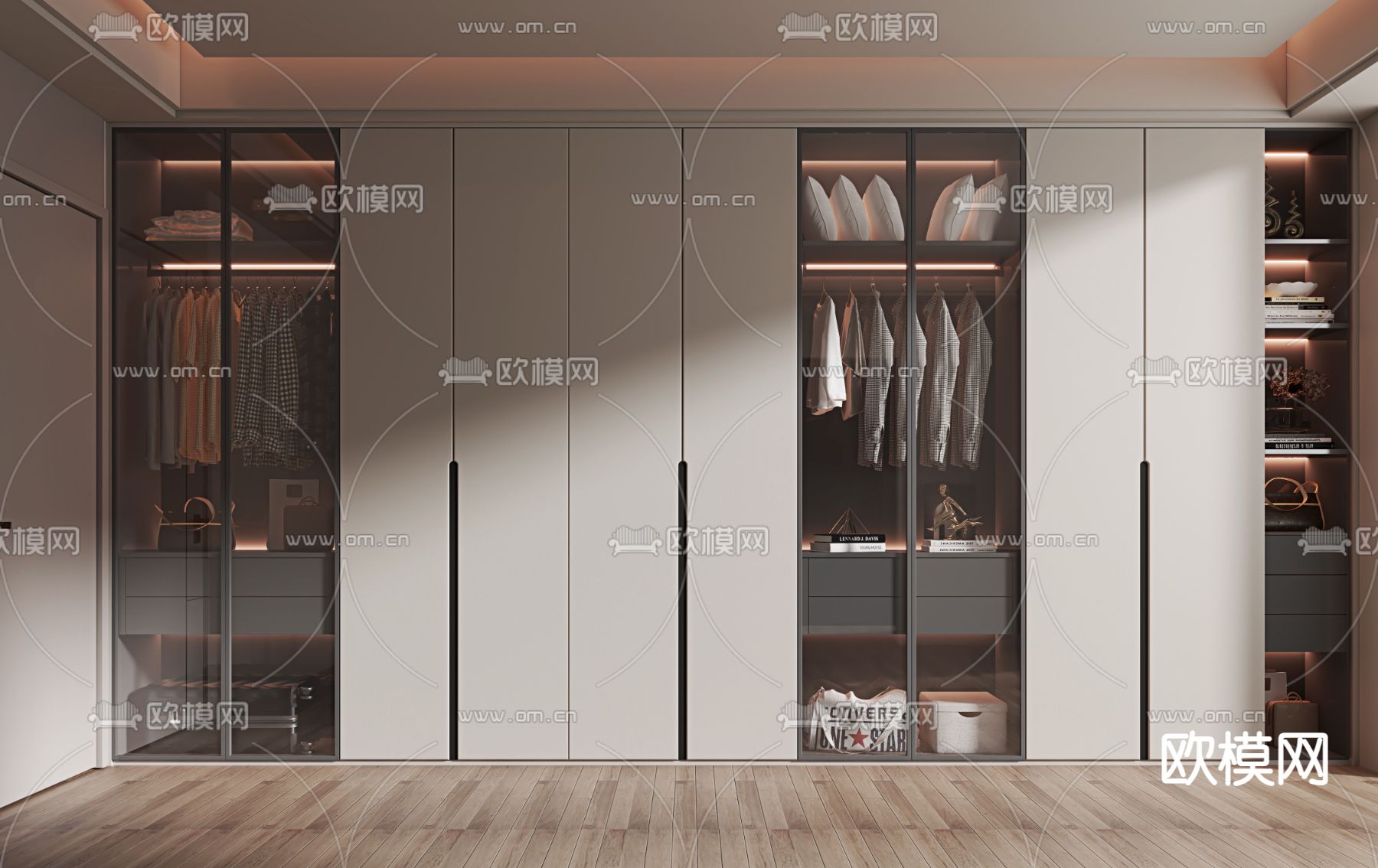 衣柜3d模型下载