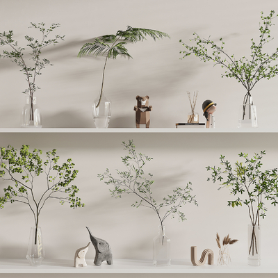  水生植物su模型 