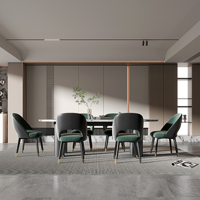 现代餐厅3d模型