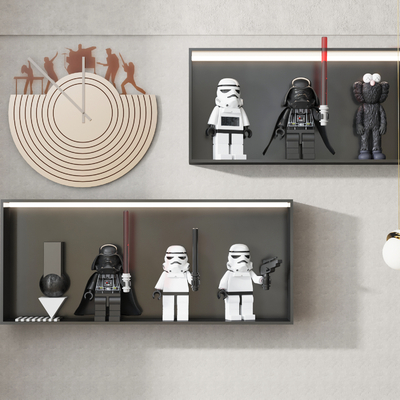  现代模型手办su模型 