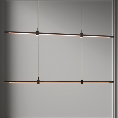  现代吊灯su模型 