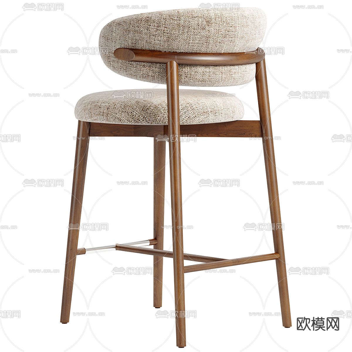 Calligaris 吧椅 吧凳3d模型下载（渲染图2）