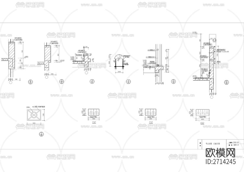 五層中學(xué)教學(xué)實驗樓建筑CAD施工圖下載(渲染圖7)