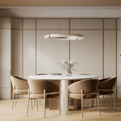 现代餐厅3d模型