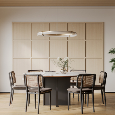 现代餐厅3d模型