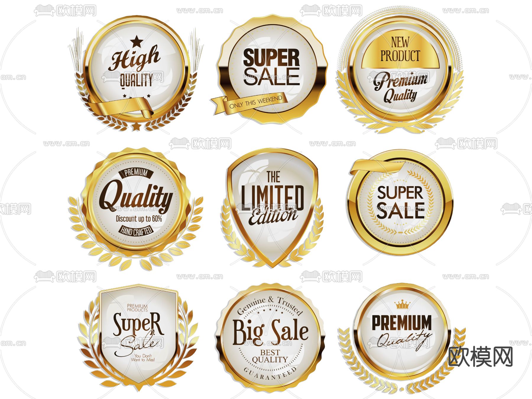 奖牌 金牌 徽章 勋章3d模型下载