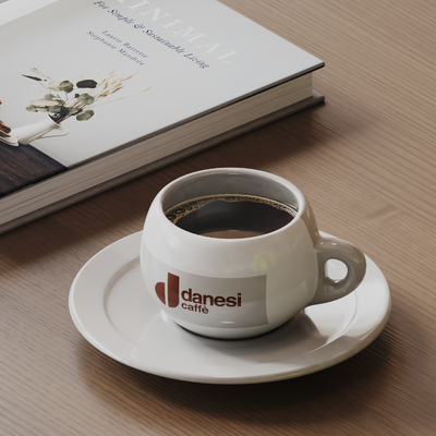  现代咖啡su模型 