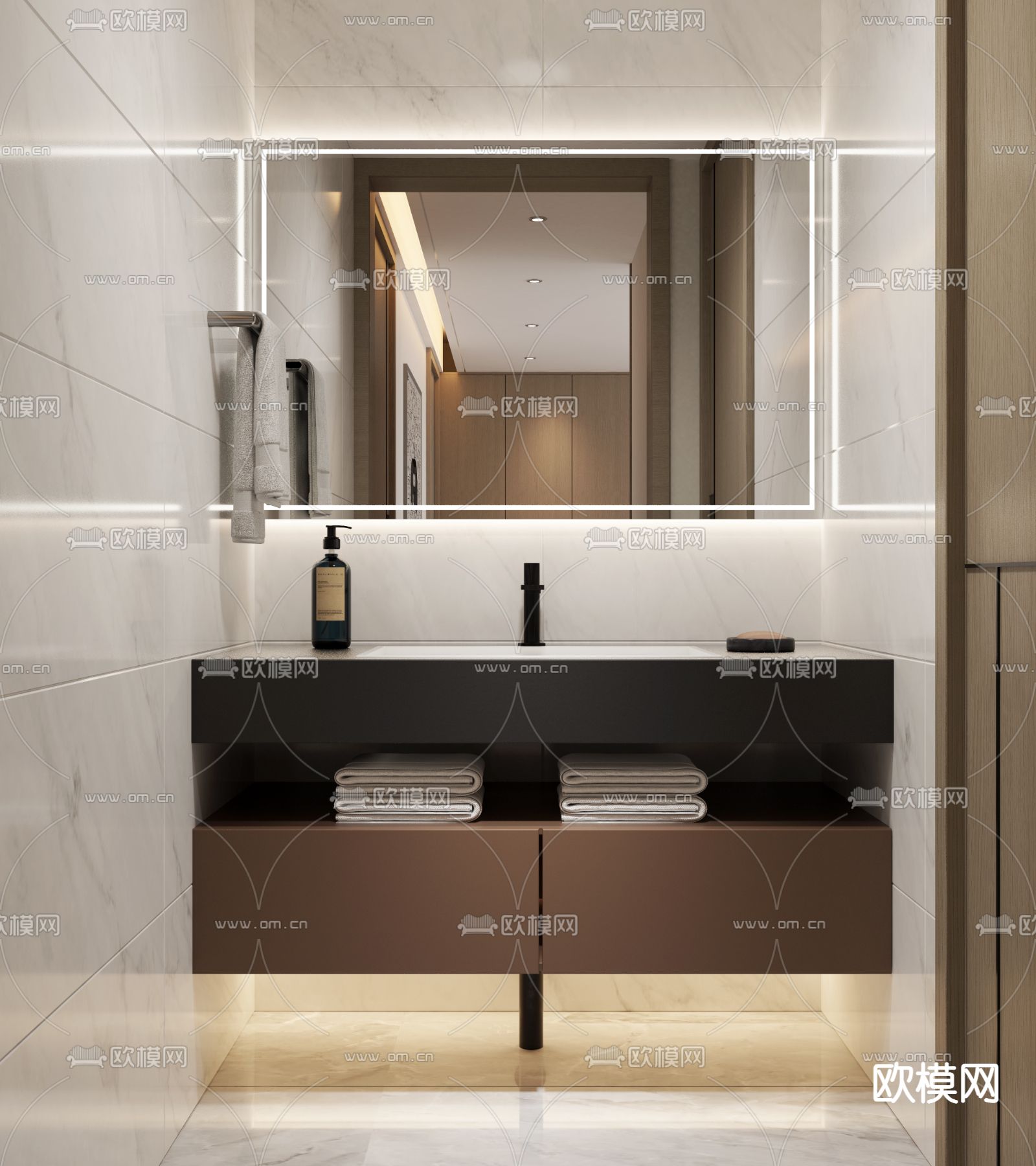 台盆 洗手台3d模型下载