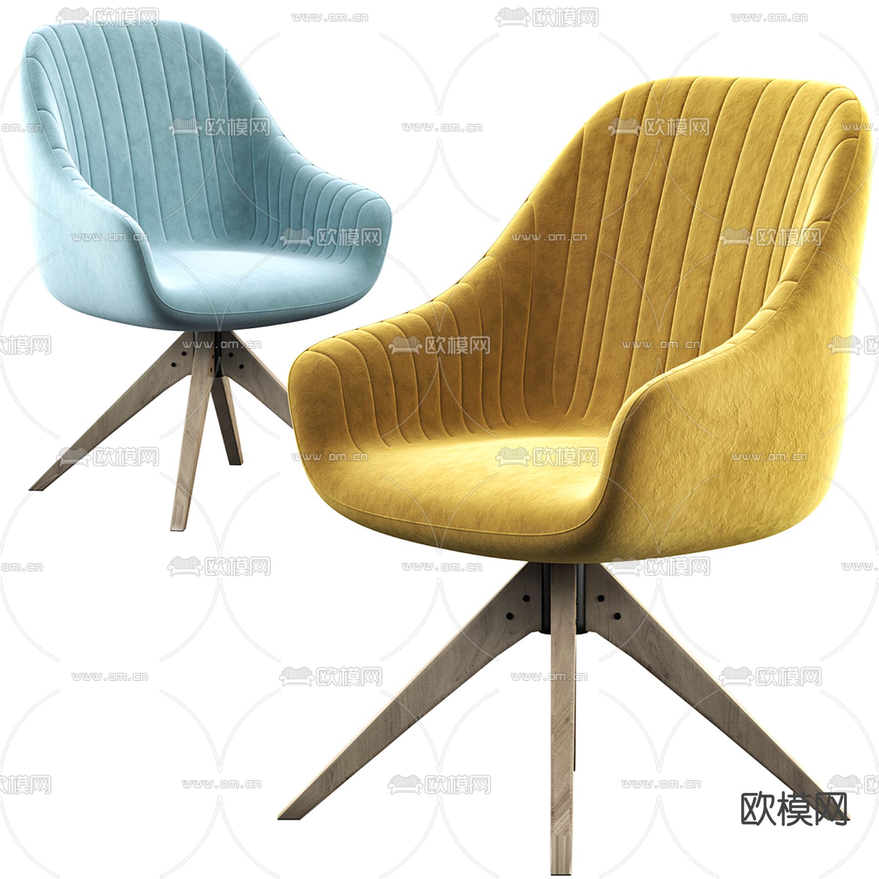 Art Leon 椅子 餐椅3d模型下载