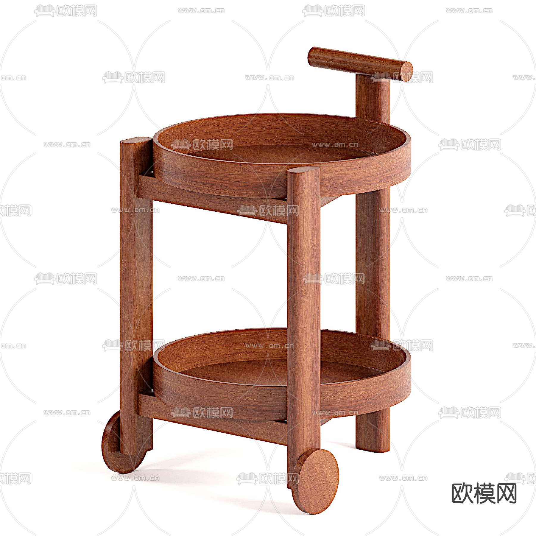 角几 圆几 边几3d模型下载（渲染图3）