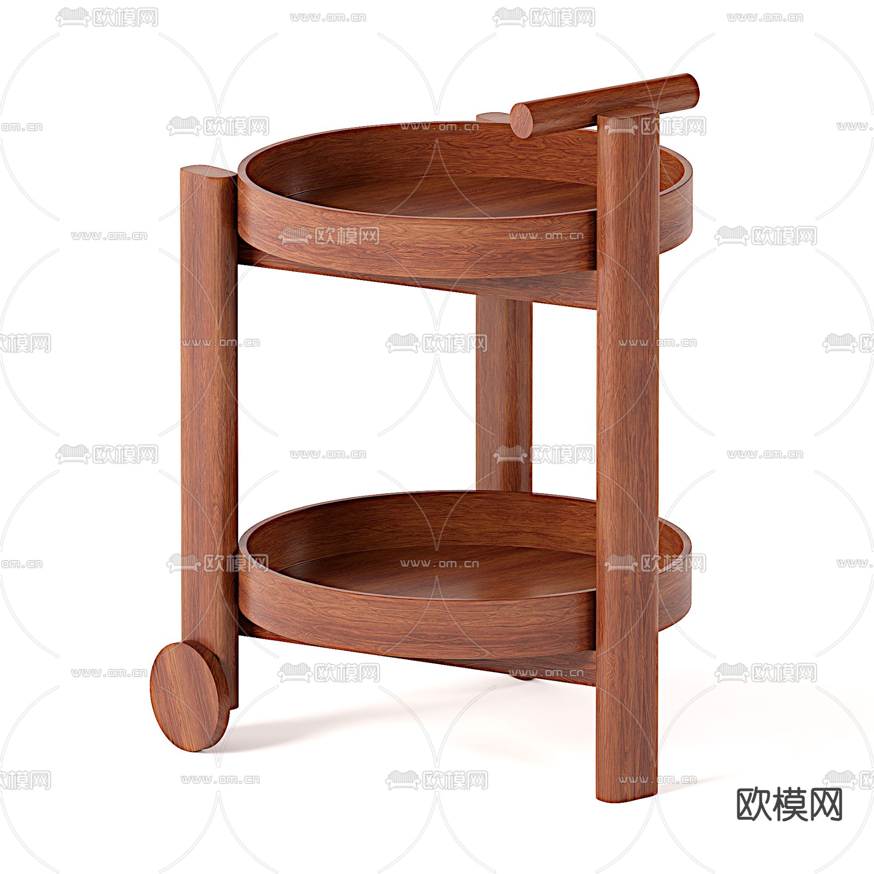 角几 圆几 边几3d模型下载（渲染图2）