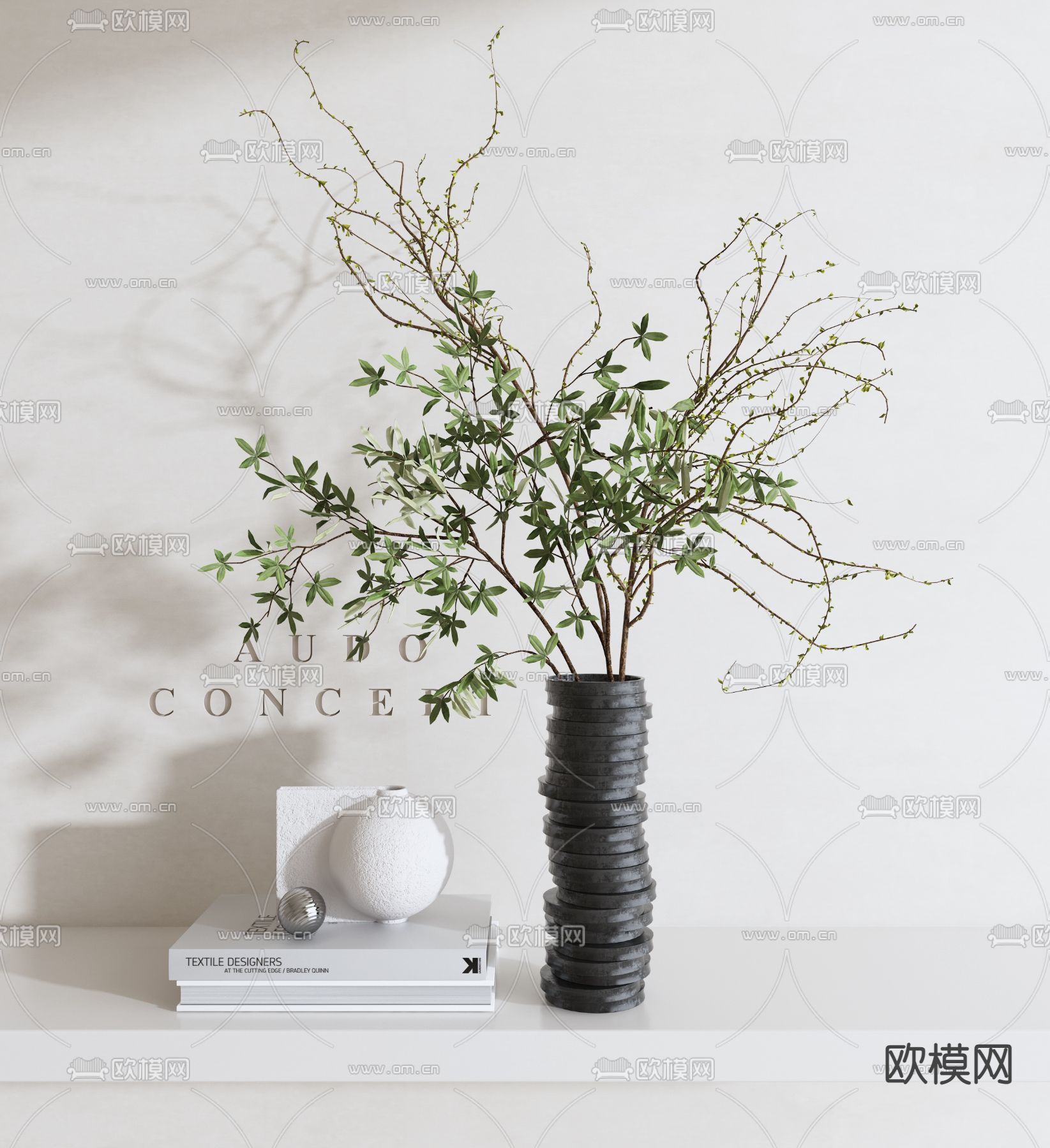 水生植物 水培绿植3d模型下载