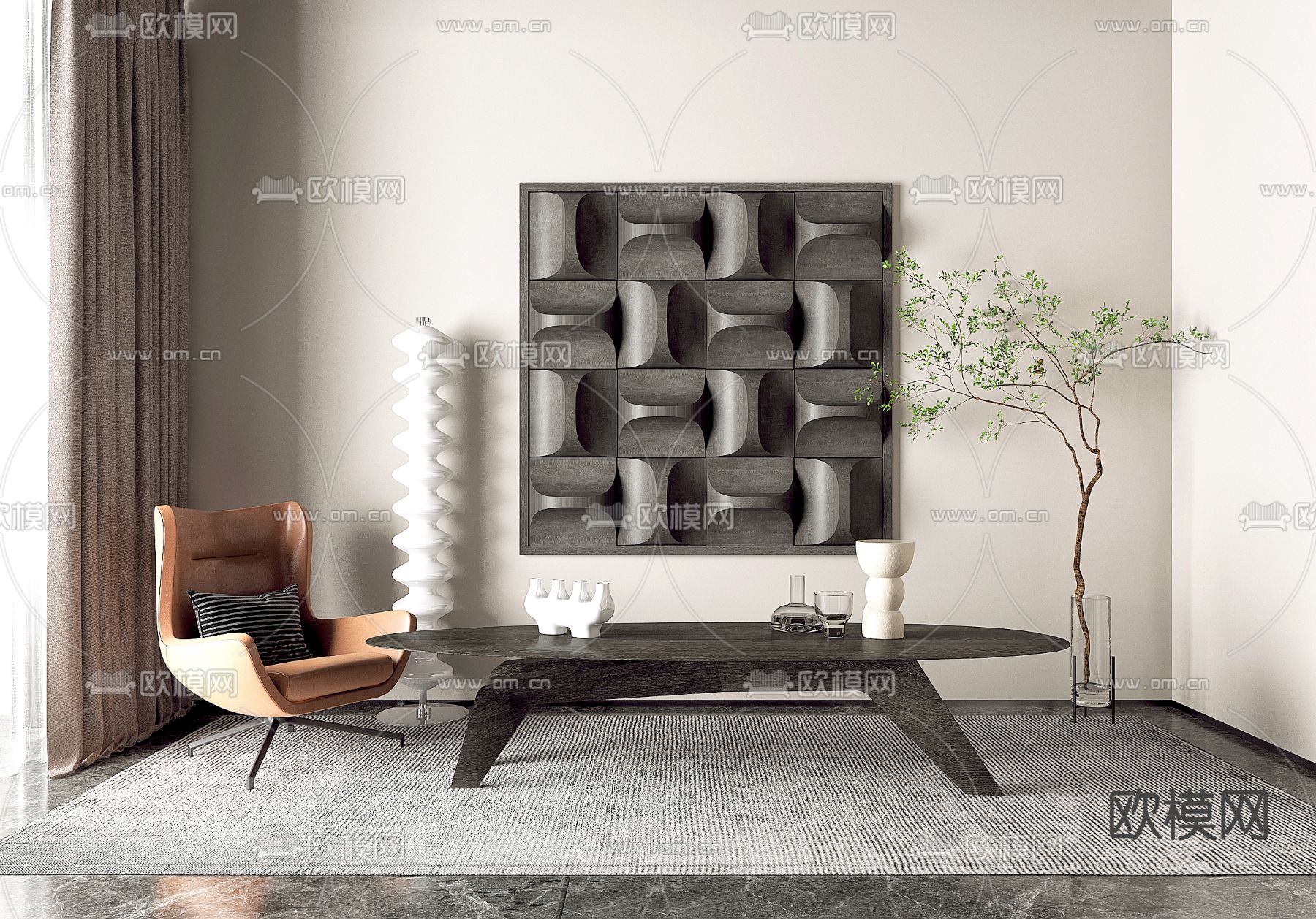 墙饰 挂饰 立体画3d模型下载