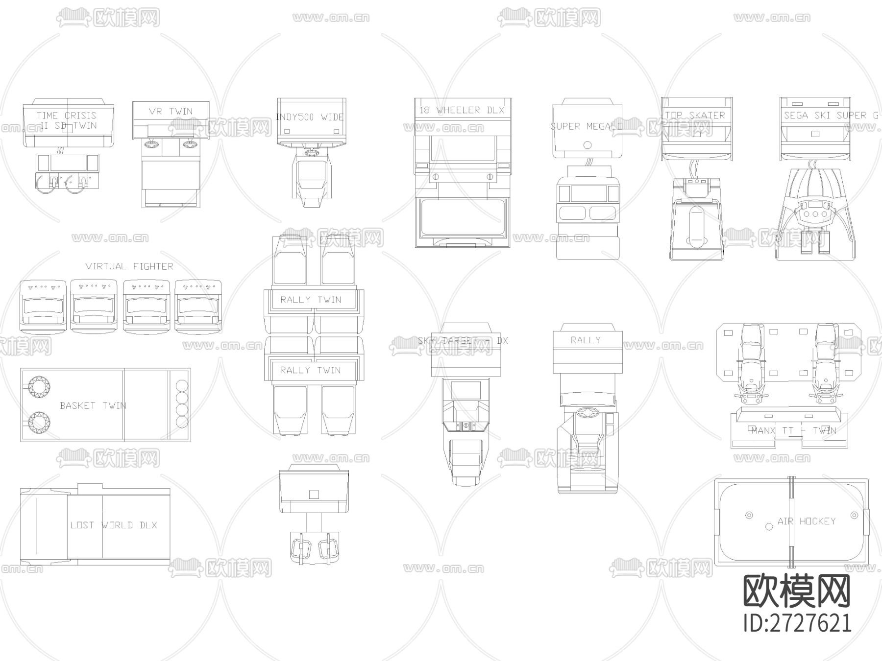 游戏机cad图库下载（渲染图4）