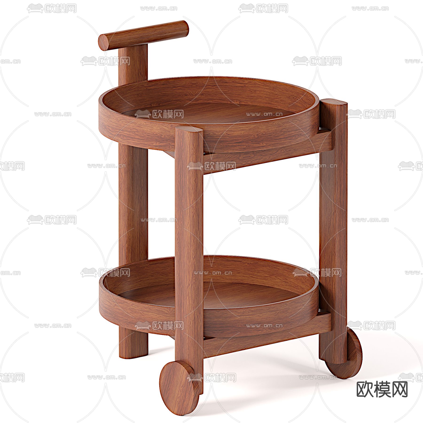 角几 圆几 边几3d模型下载（渲染图1）