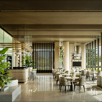 维几设计 售楼处洽谈区