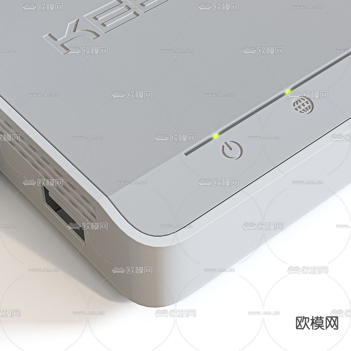 Wi-Fi 路由器3d模型下载（渲染图3）