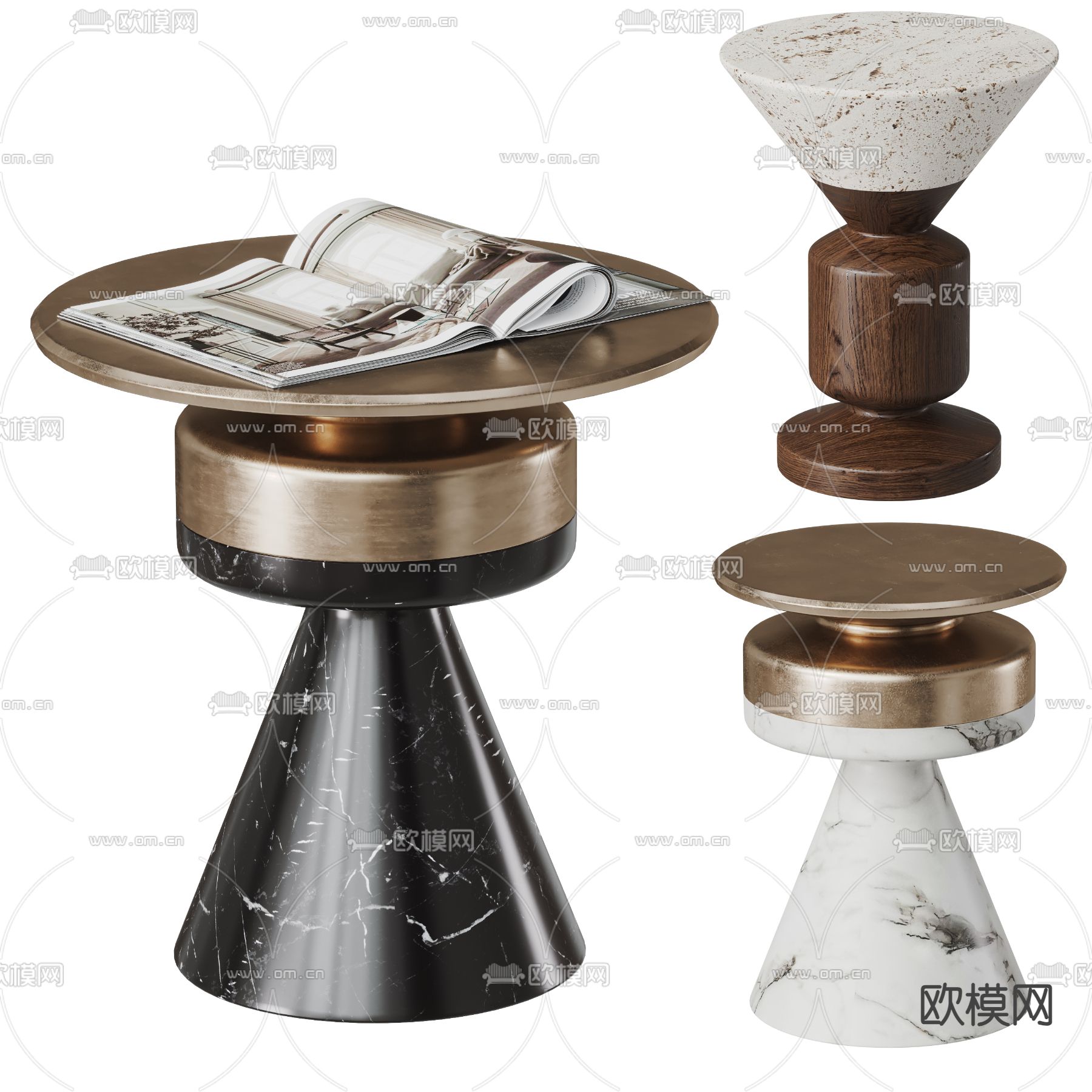 Roche Bobois 边几3d模型下载