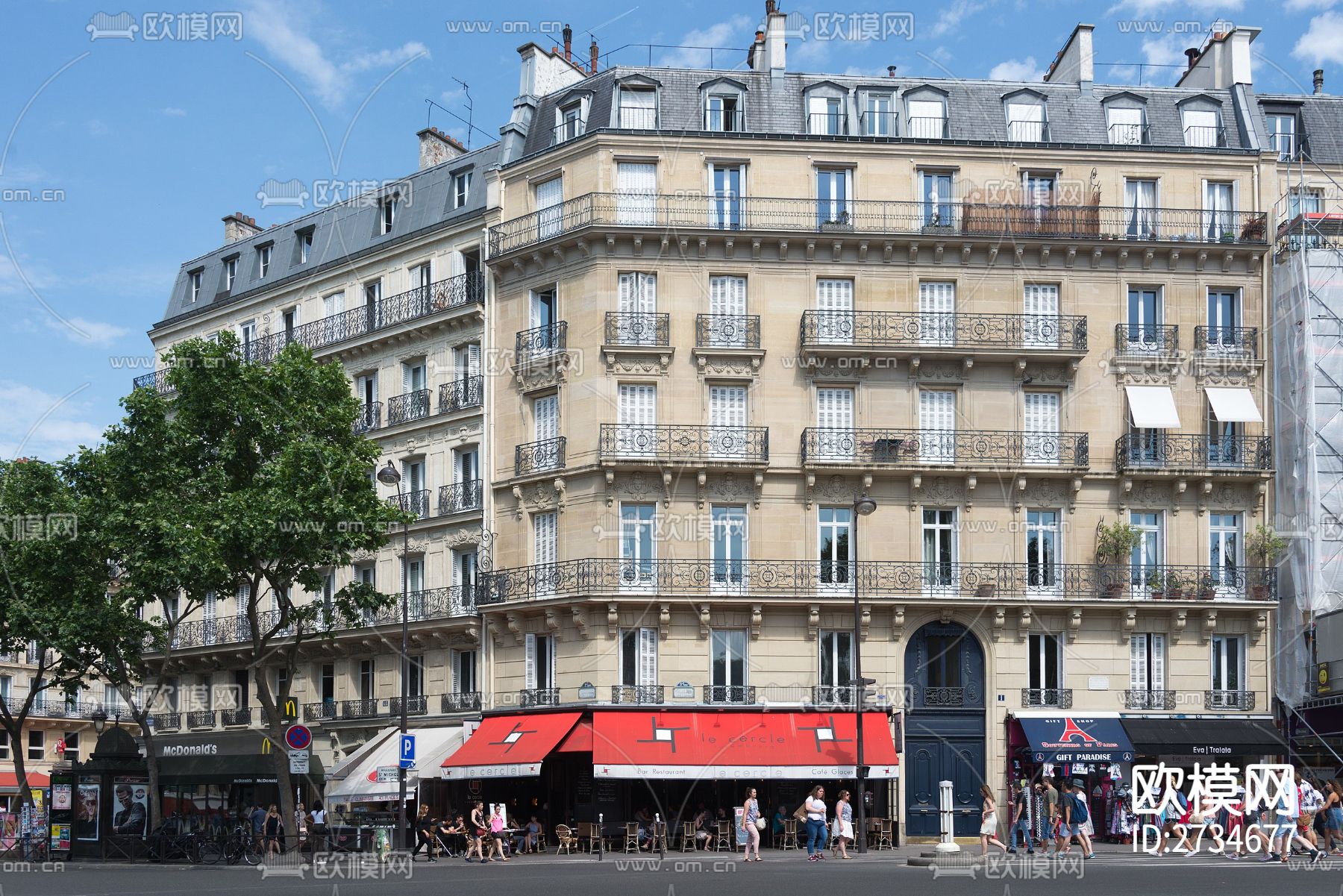 国外街道贴图下载