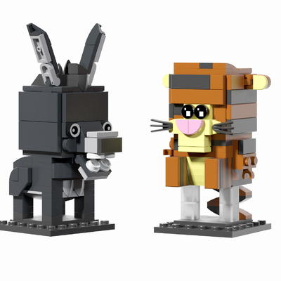  乐高 积木玩具su模型 