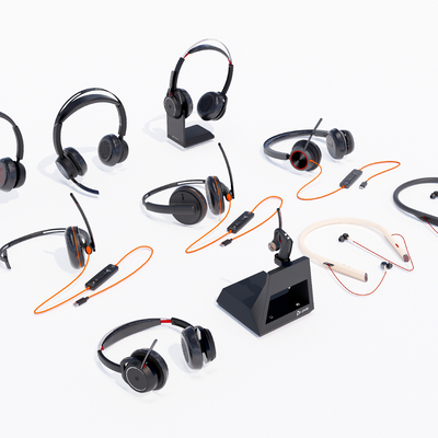  头戴式耳机su模型 