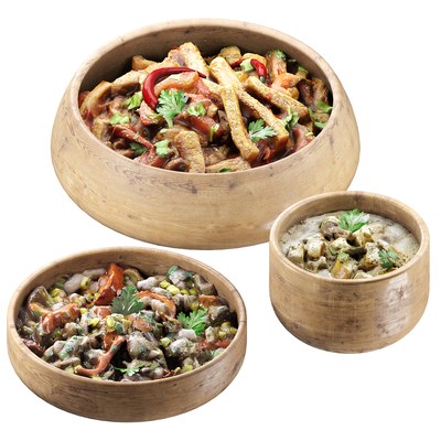  美食 砵仔菜 碗菜su模型 