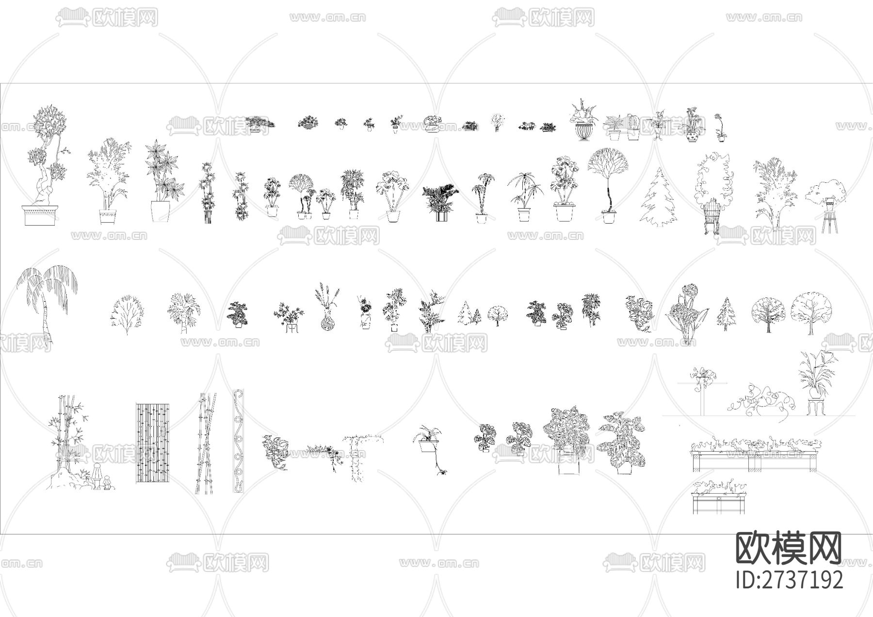 常用cad立面图库下载（渲染图2）
