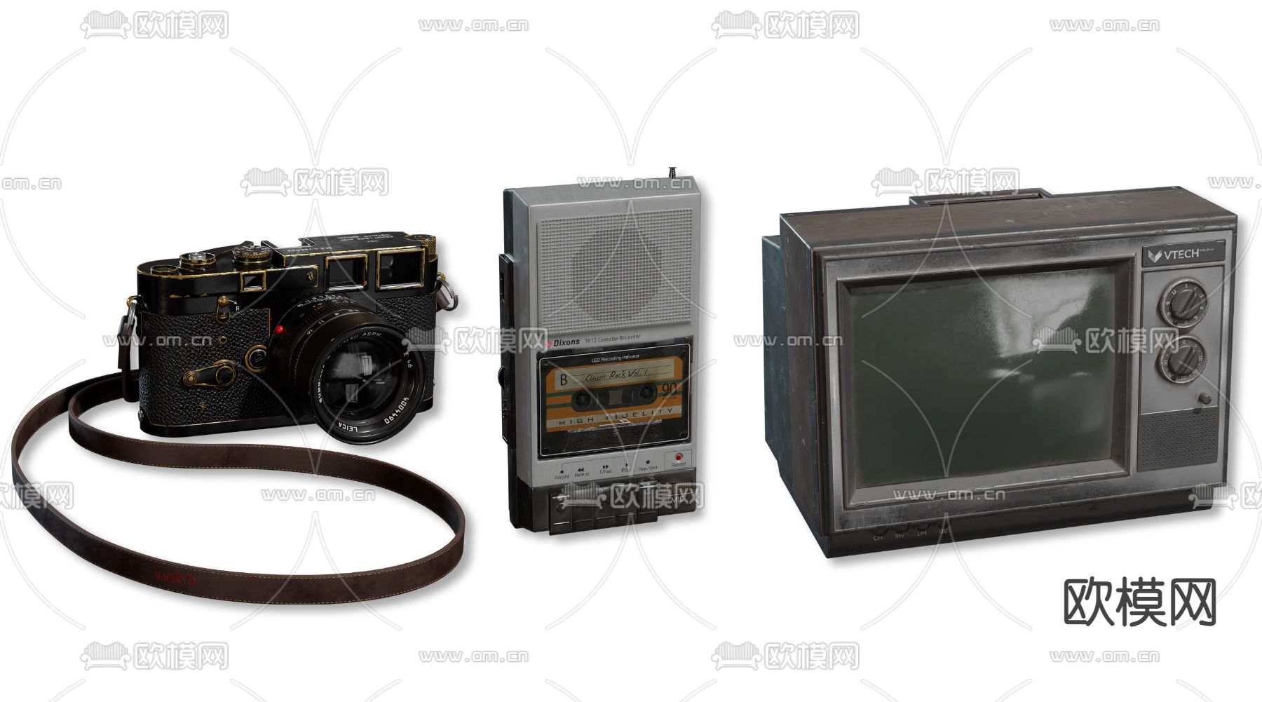 相机 数码产品su模型下载（渲染图1）