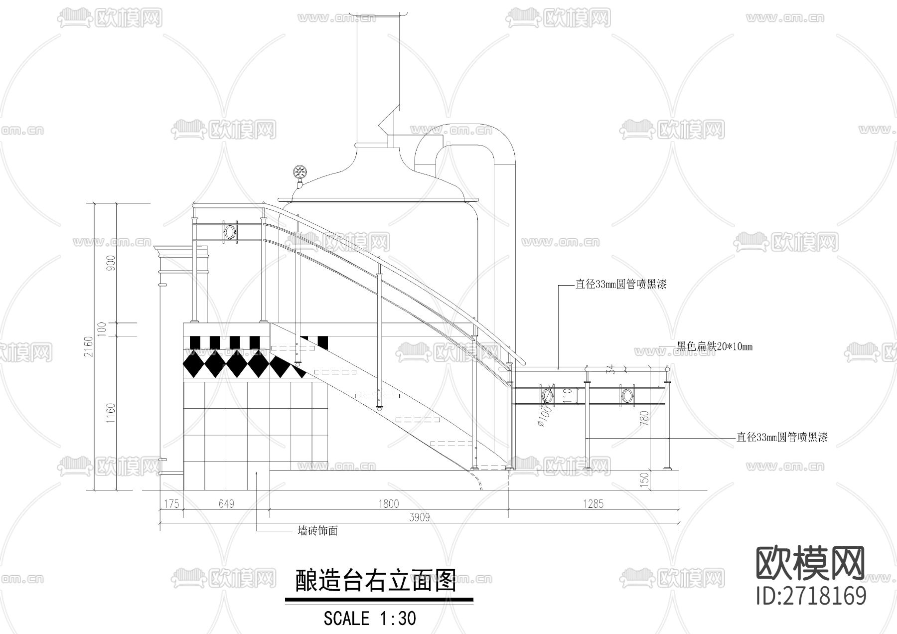 酿造台节点大样下载（渲染图4）