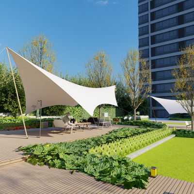 户外帐篷 露营景观su模型