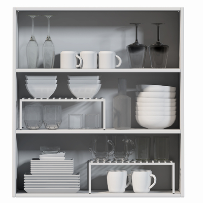  碗碟 高脚杯 餐具su模型 