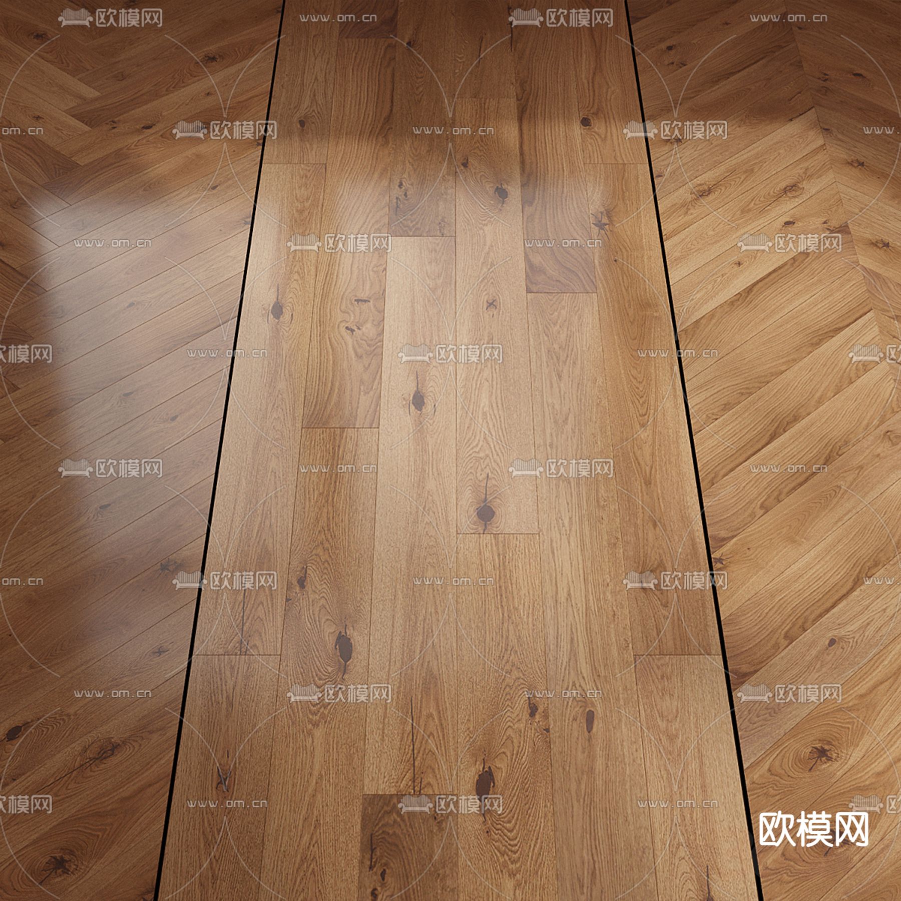 木地板3d模型下载（渲染图1）