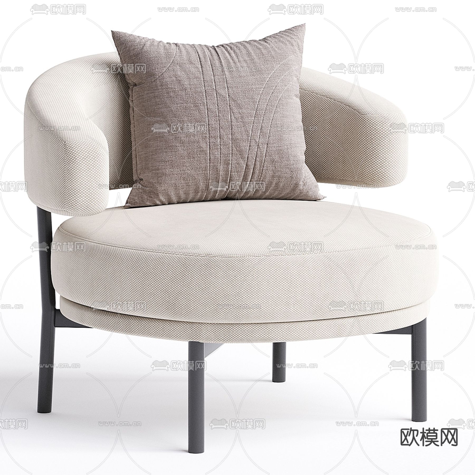 Bonaldo沙发椅3d模型下载