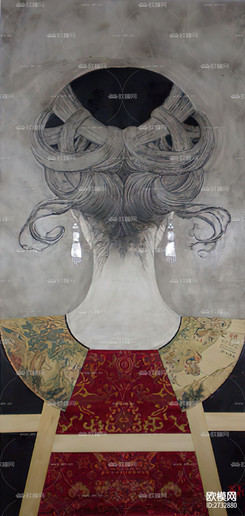 新中式人物艺术画下载