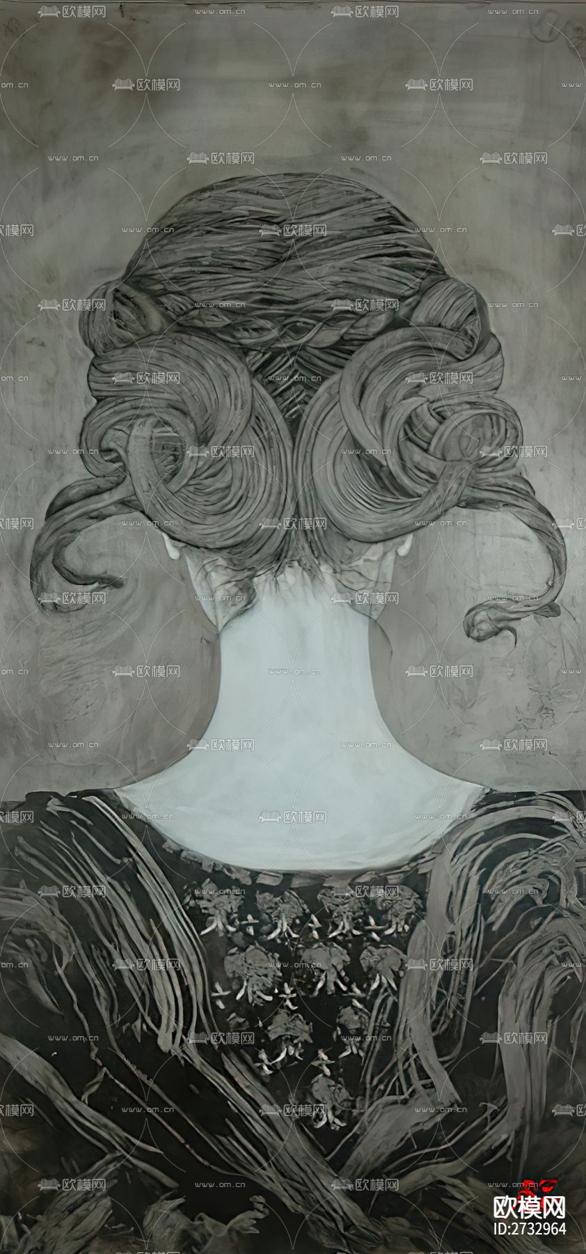 新中式人物艺术画下载