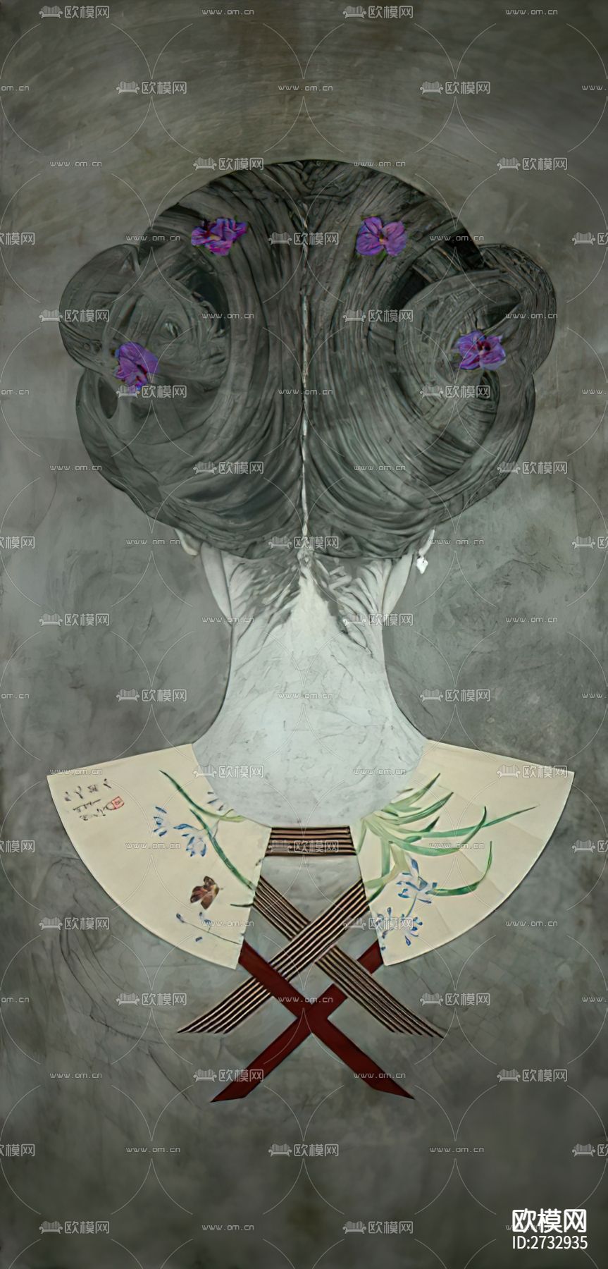 新中式人物艺术画