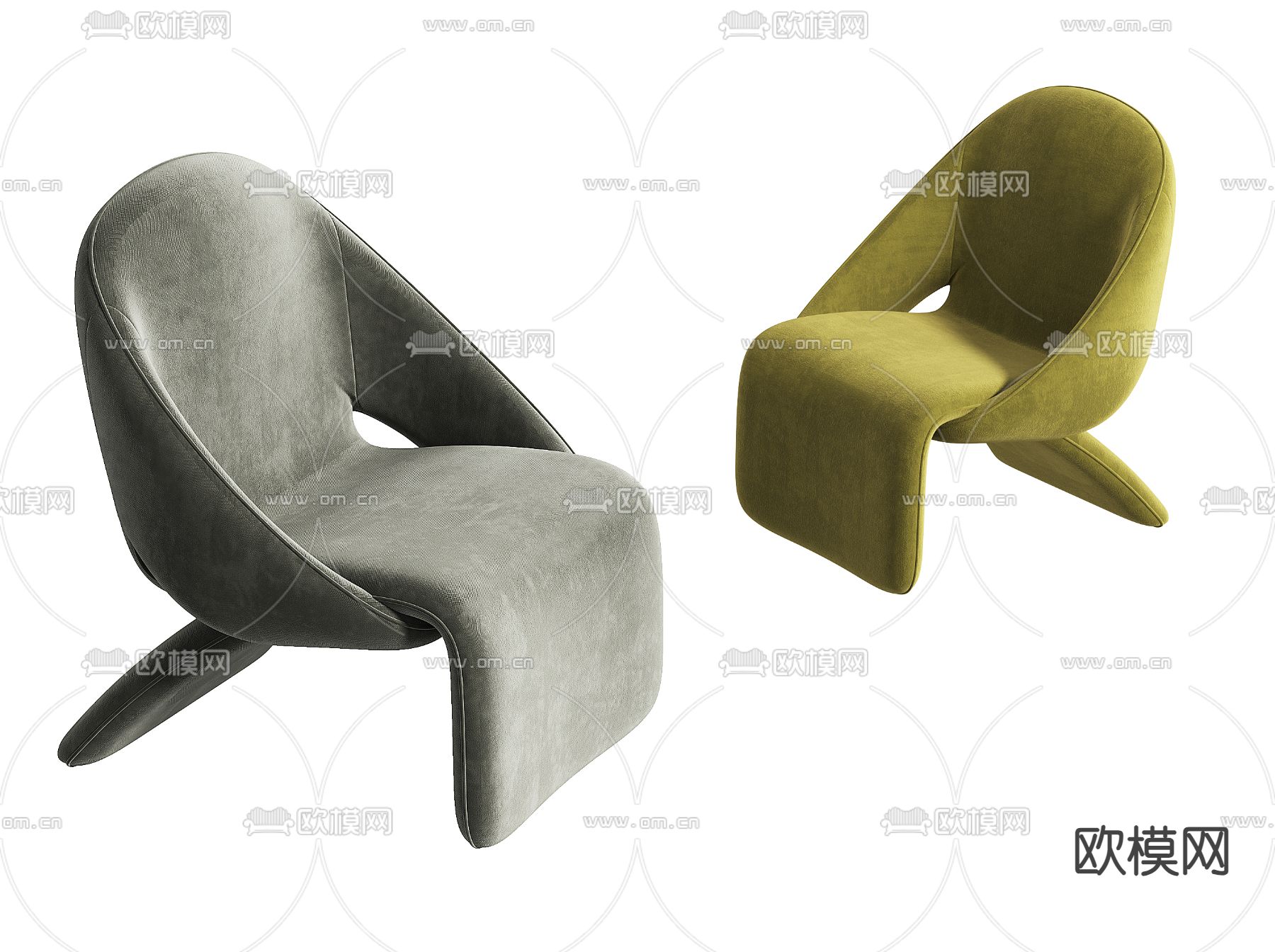 HOTHING 椅子 休闲椅3d模型下载